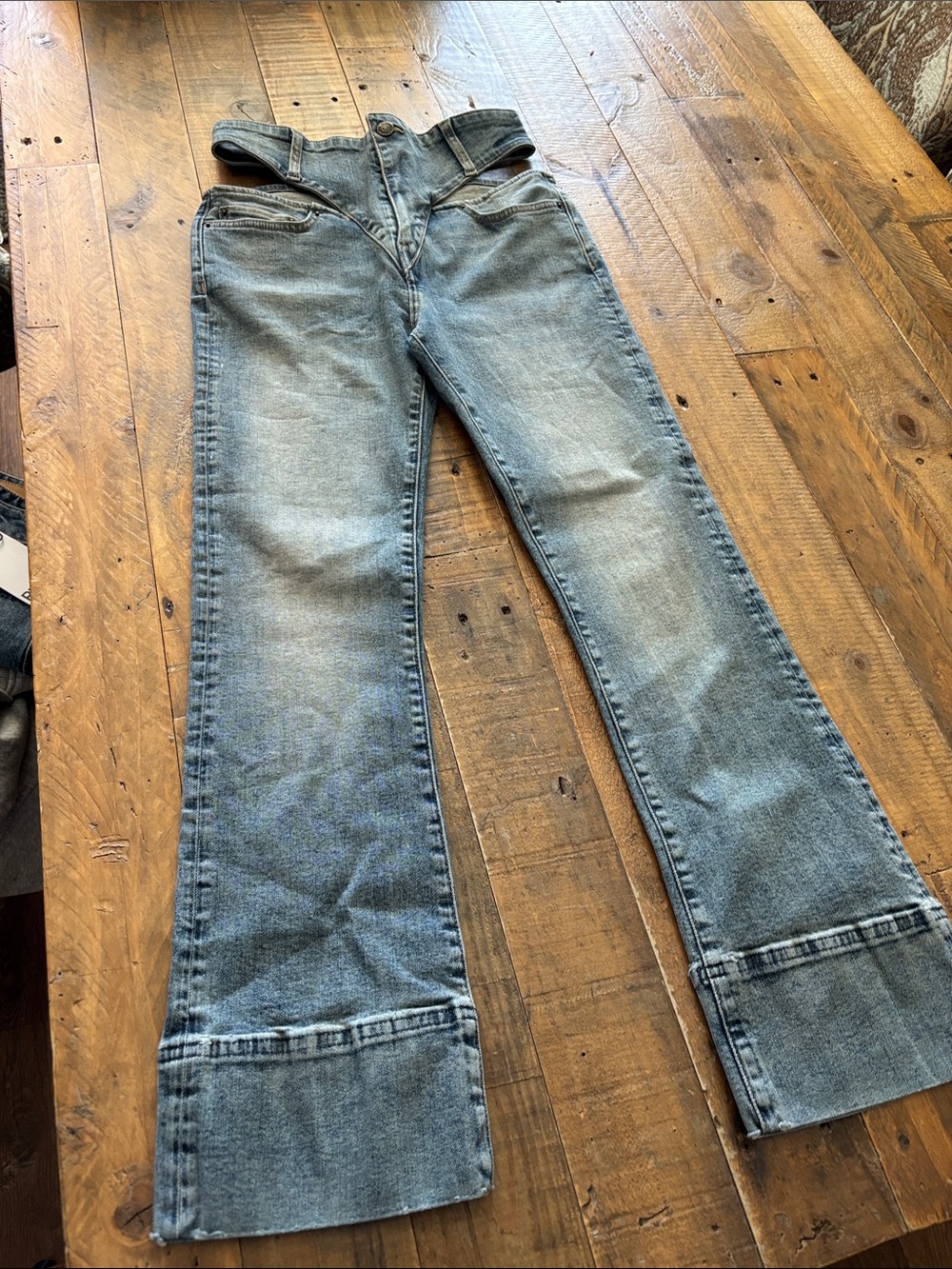 Batman Denim Women”s Blue Flare Jeans